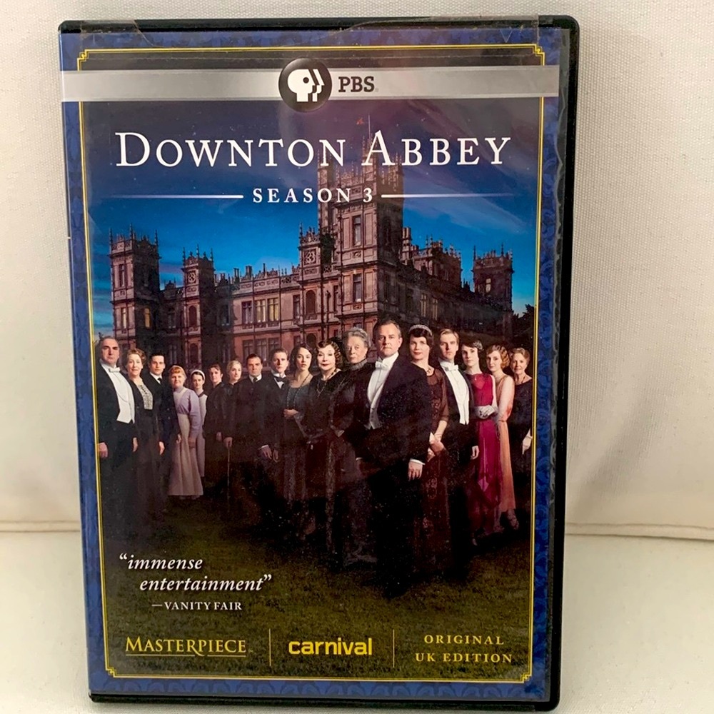 Downton Abbey Season Three BUNDLE 4 videos and offer $15 and I will accept!